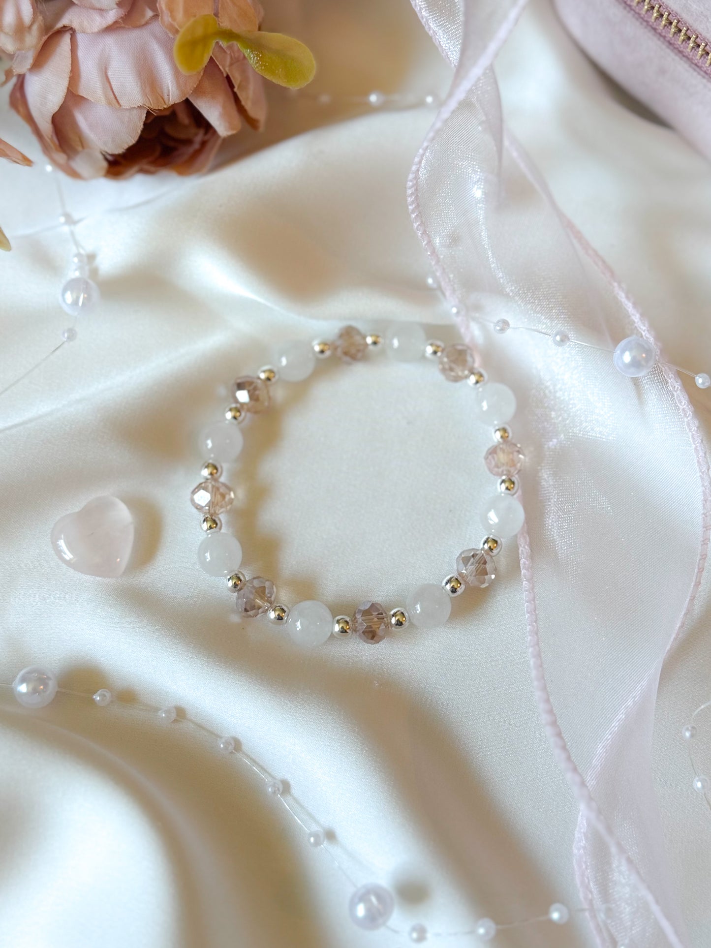 The Satin Snow Bracelet