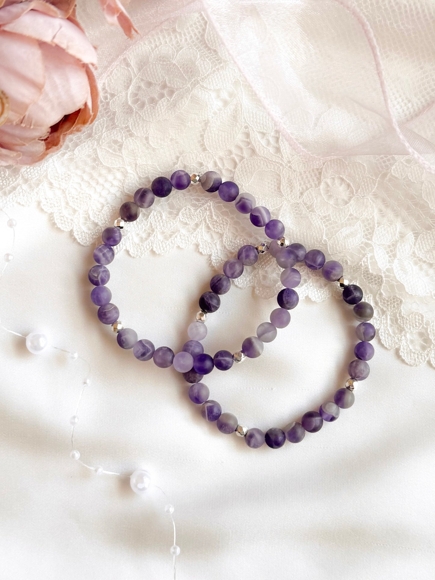 The Velvet Amethyst bracelet