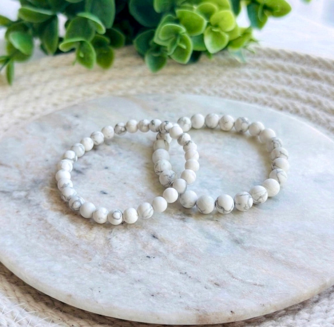 The Howlite Calming Bracelets *Unisex