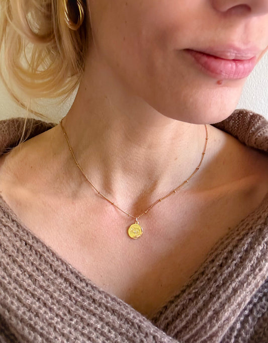 The Aurelia Necklace ~ Evil Eye