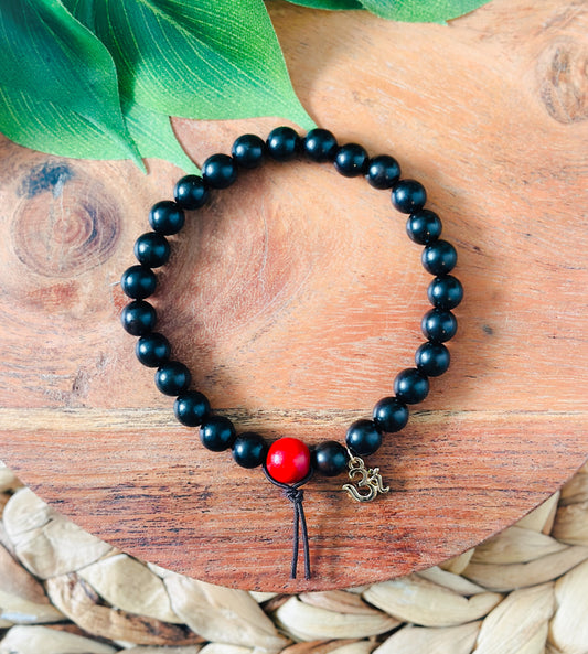 Gold Om Bracelet