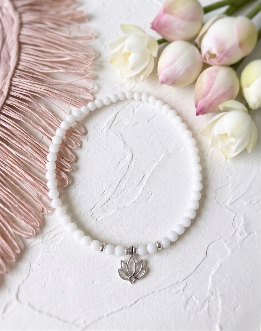 The White Lotus Anklet