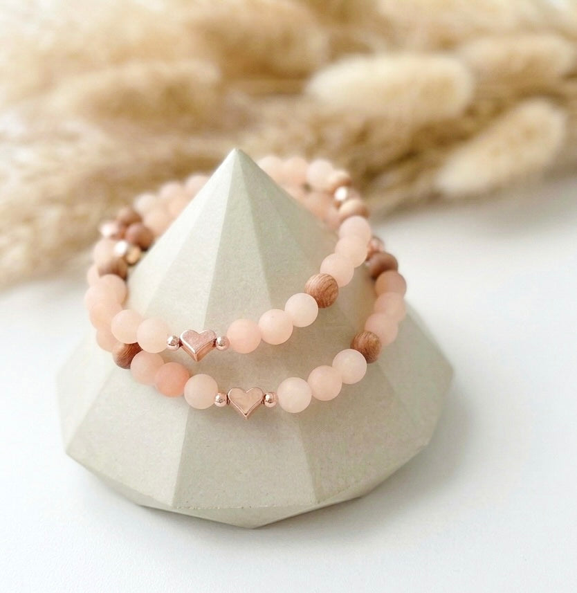 The Pretty in Peach Bracelet