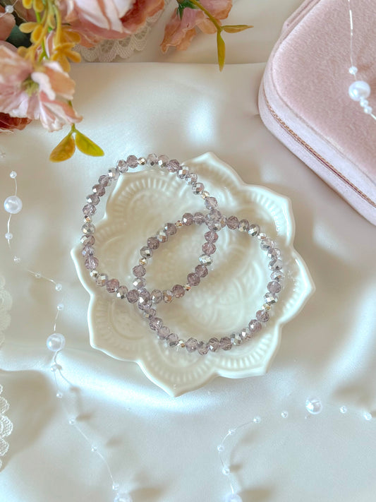 The Lilac Snowflake Bracelet