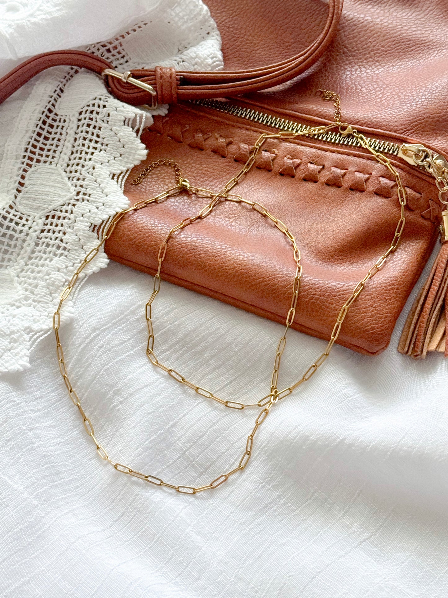 The Portia Paperclip Necklace