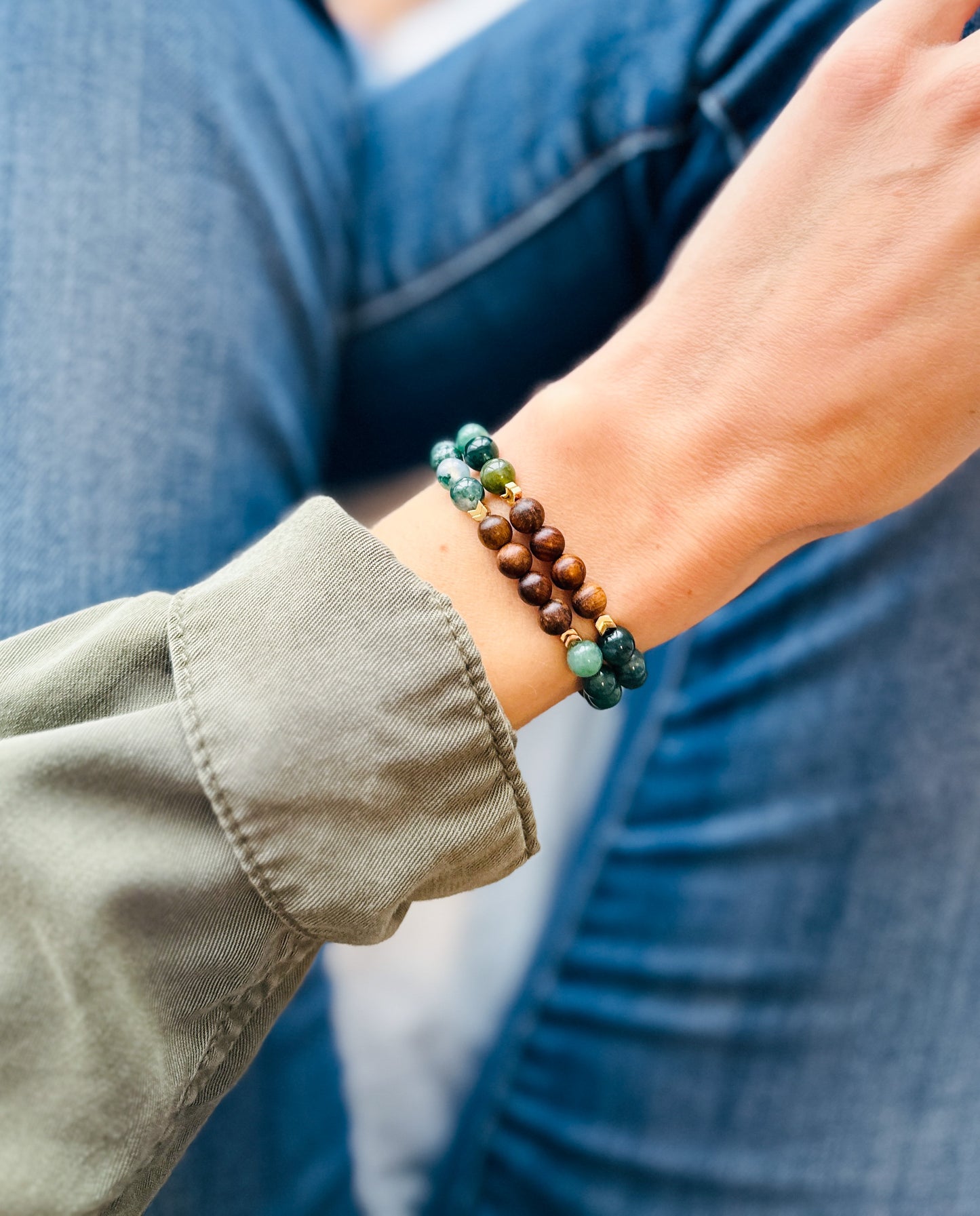 Mossy Zen bracelet