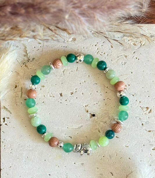 The Jade Jungle Harmony Bracelet