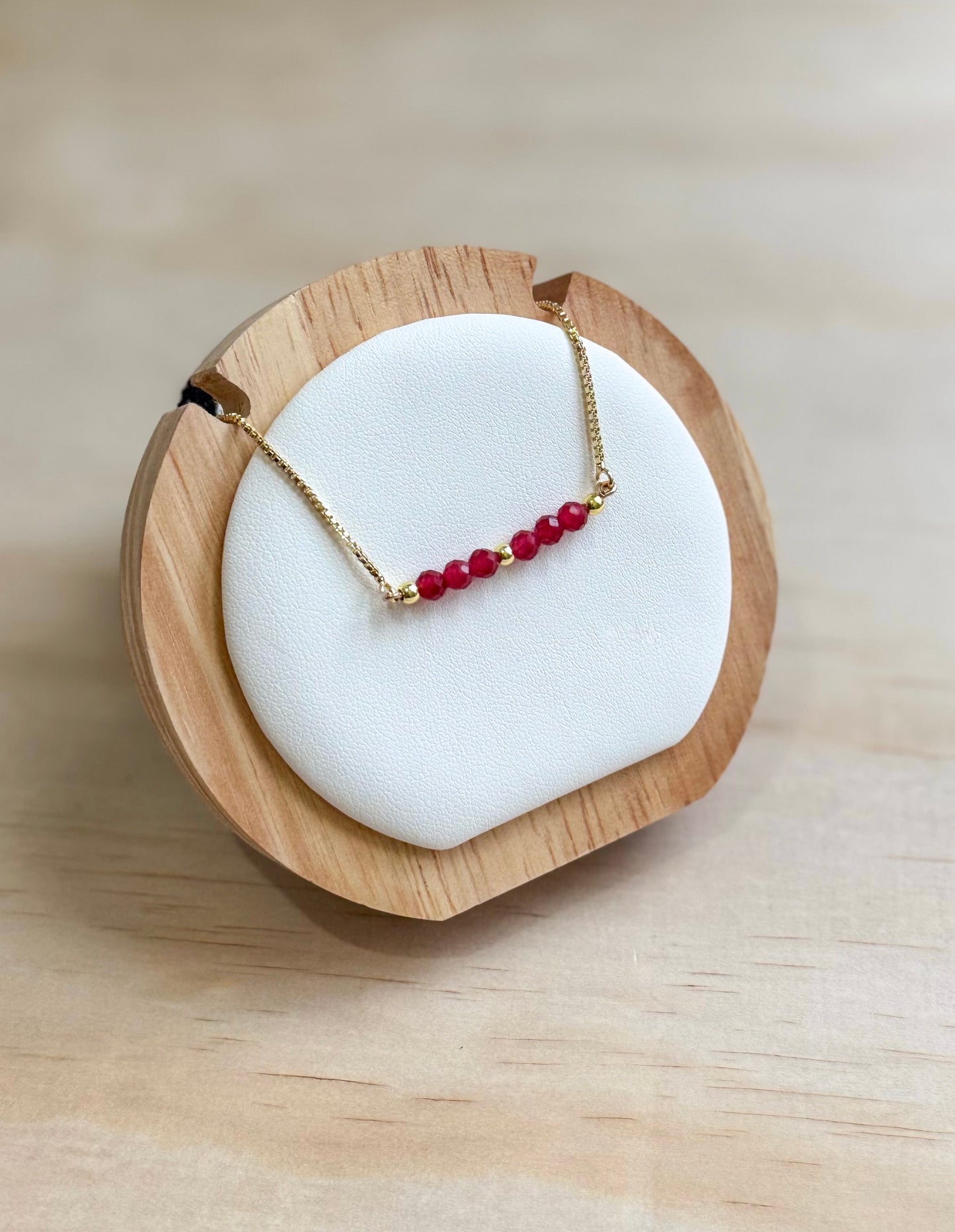 The Birthstone Gold Minimalist Bracelets