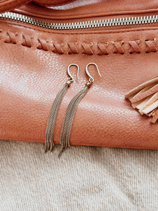 The Farrah Fringe Earrings