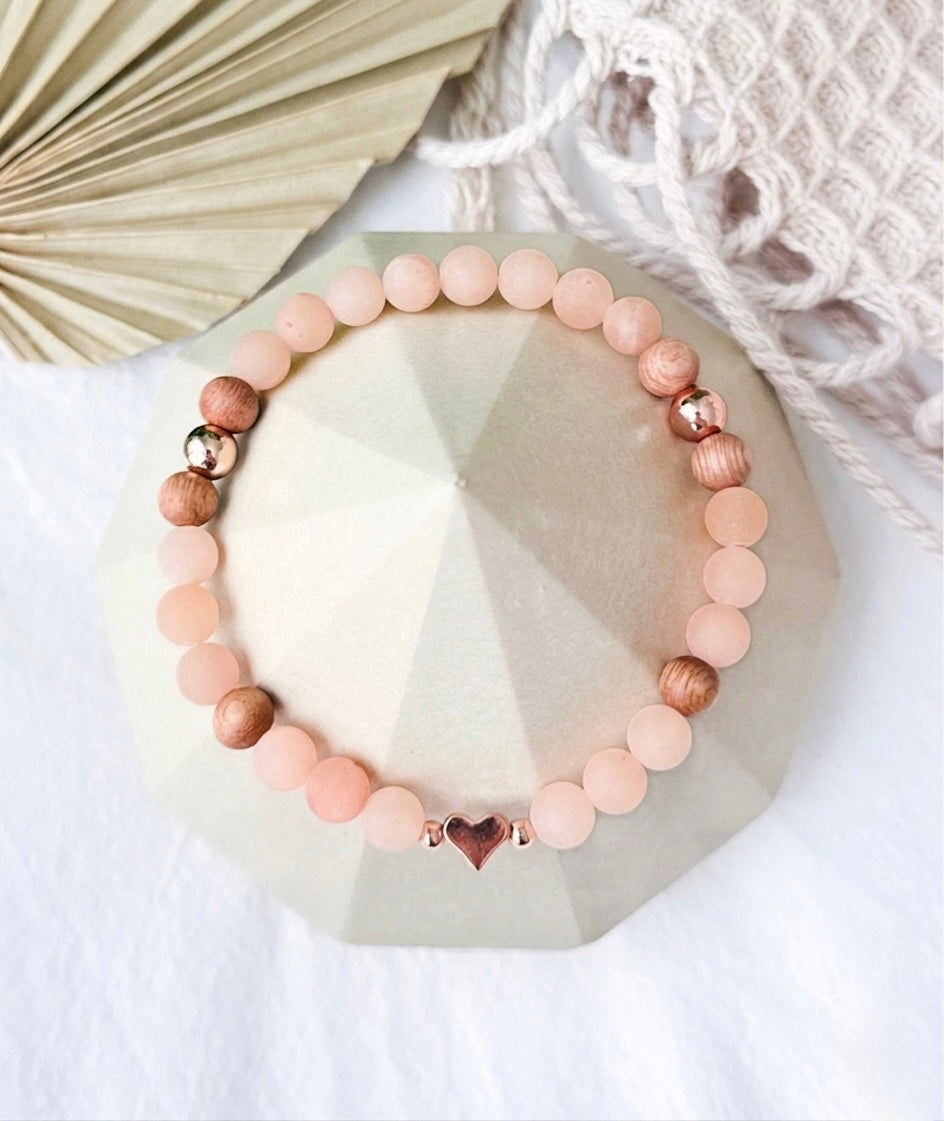 The Pretty in Peach Bracelet