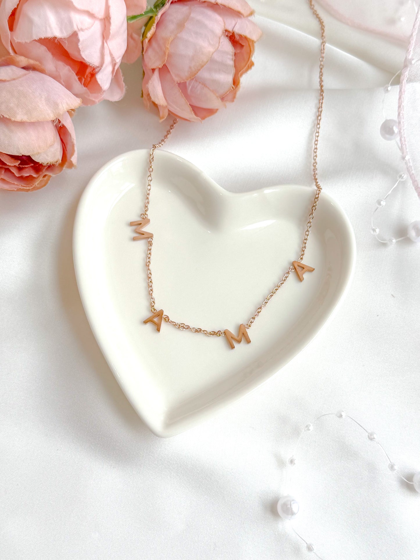 The Rose Gold Mama Necklace