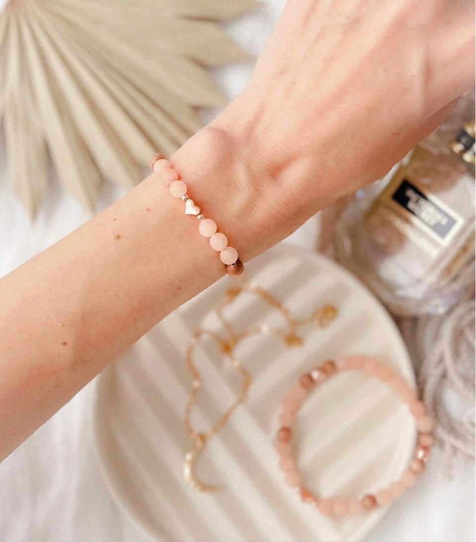 The Pretty in Peach Bracelet