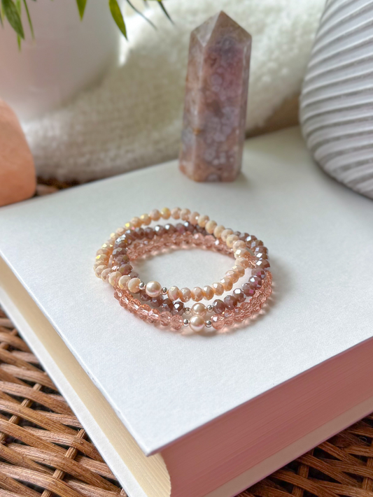 The Lumi Pearl Bracelets