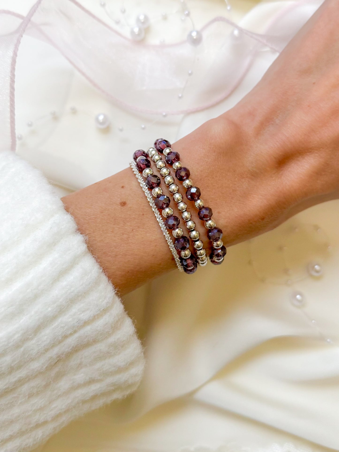 The Violet Veil Bracelet