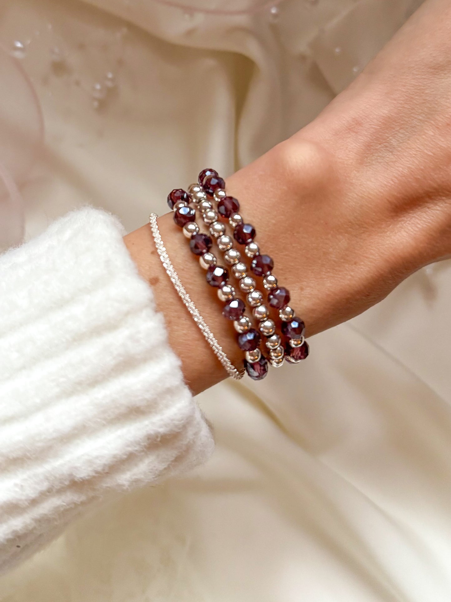 The Violet Veil Bracelet
