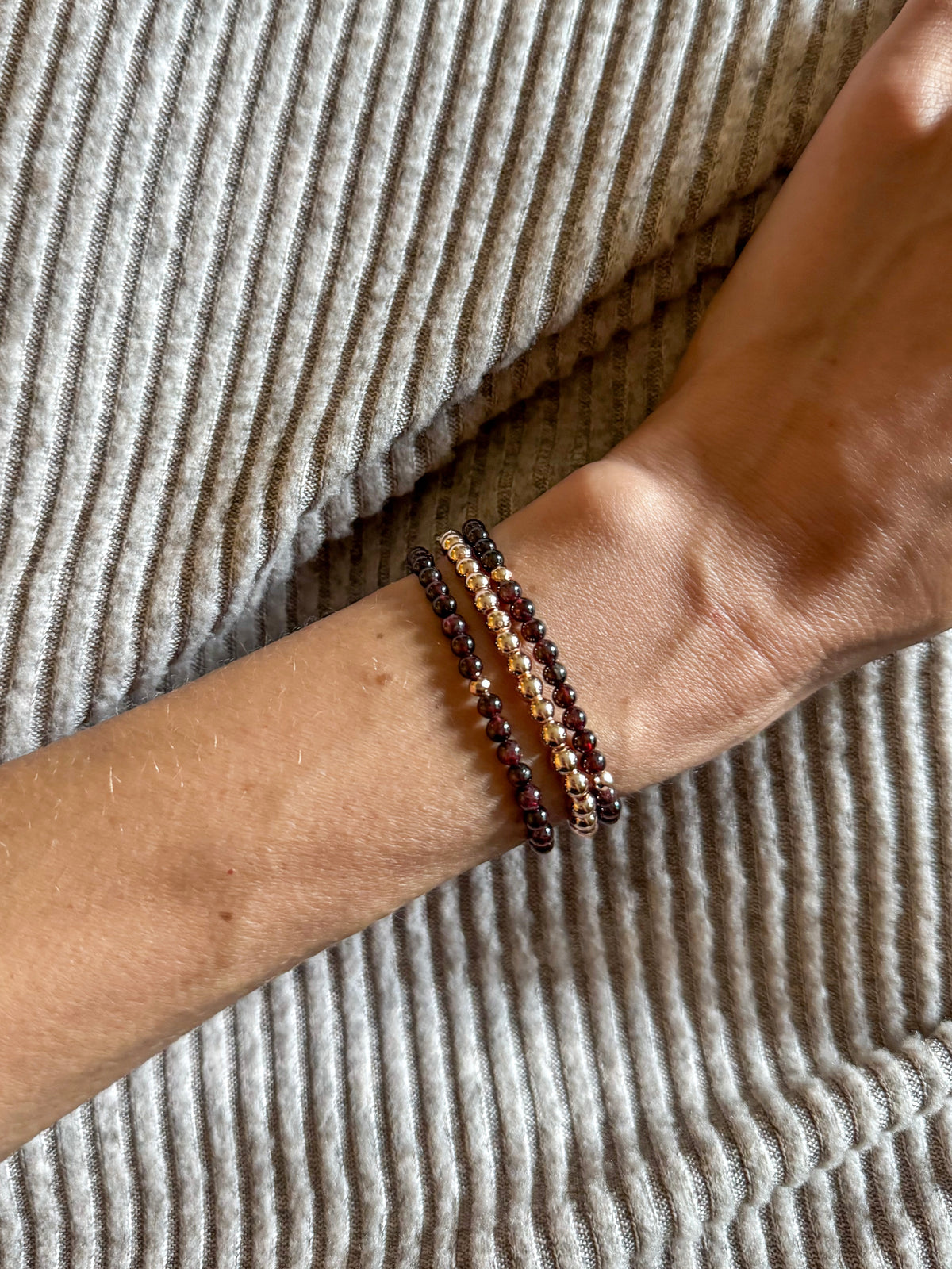 The Mini Merlot Bracelet
