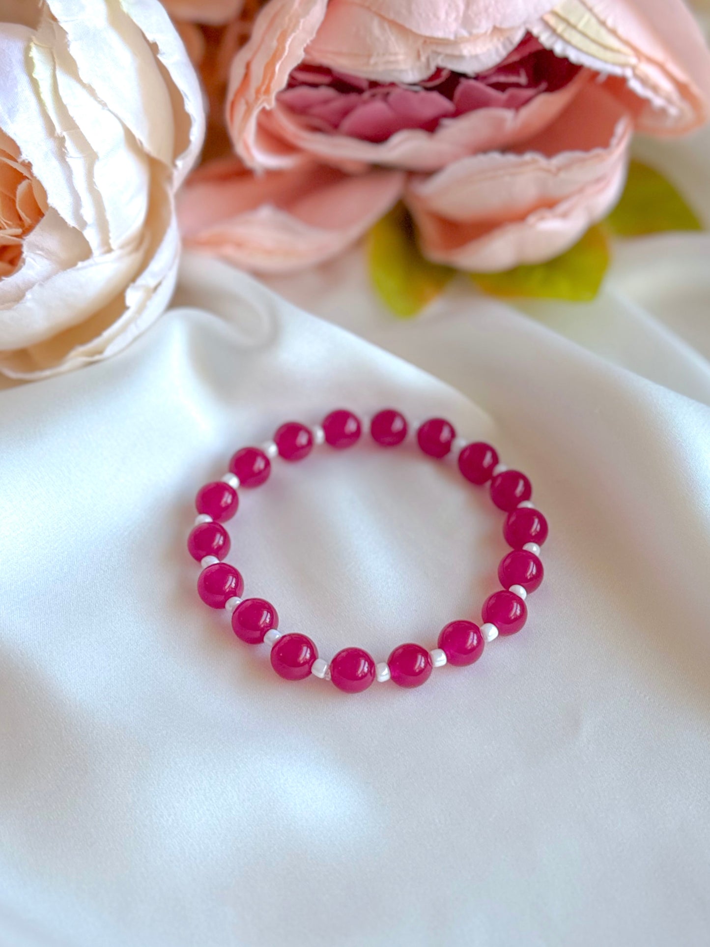 The Fuchsia Bloom Bracelet