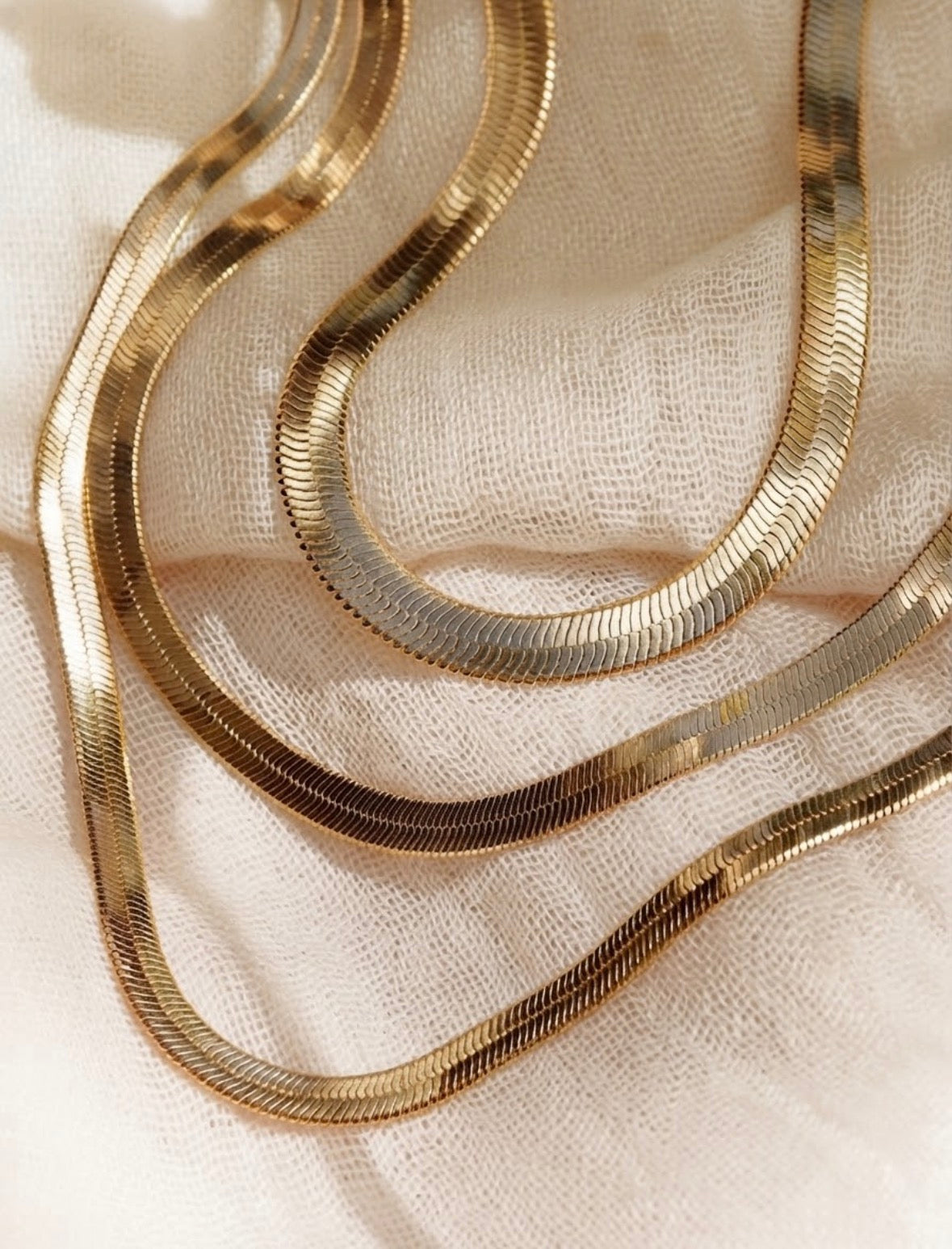 The Chloe Herringbone Necklace