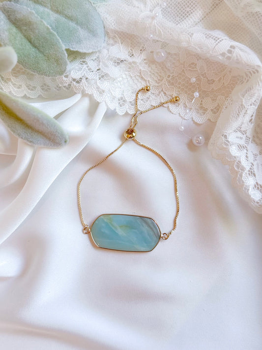 The Amazonite Minimalist Bracelet