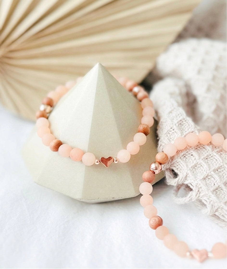 The Pretty in Peach Bracelet