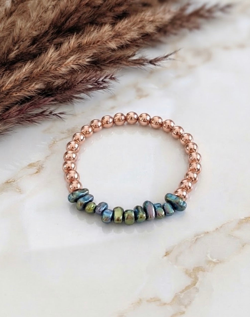 The Glimmering Sage Bracelet