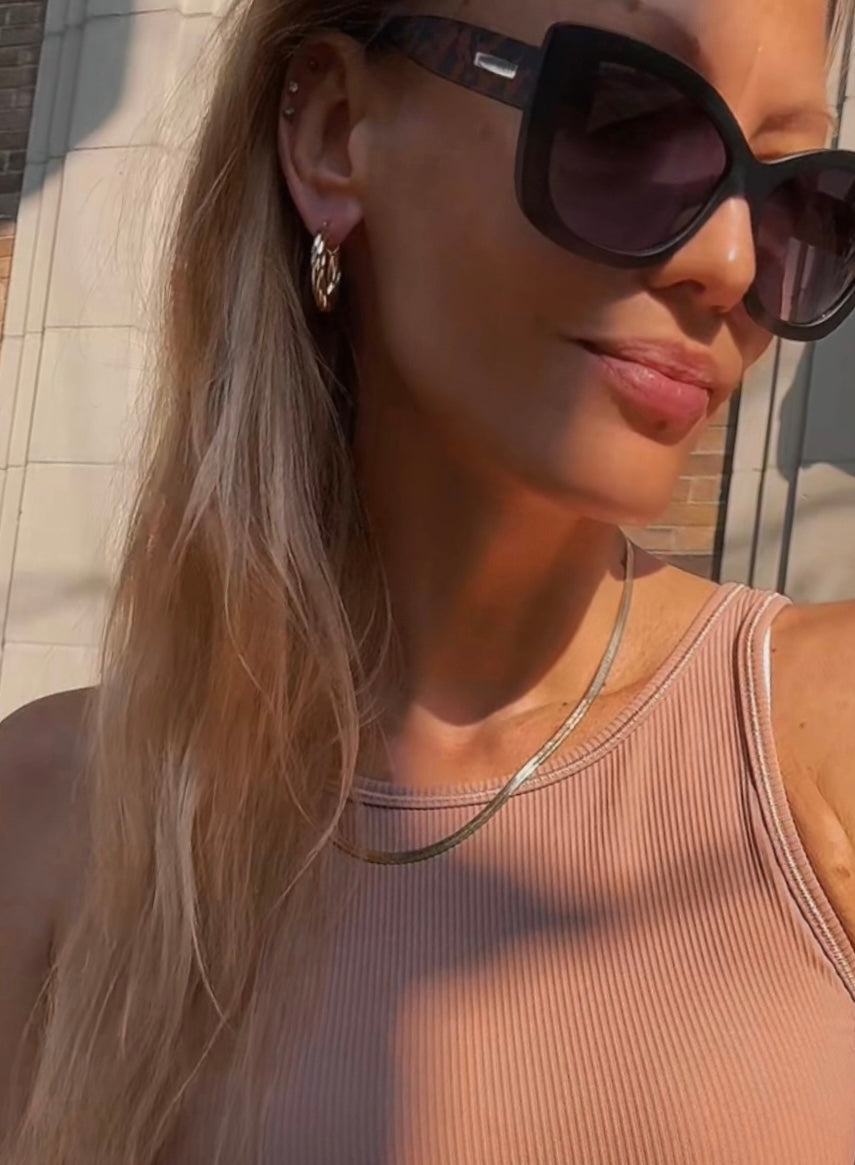 The Chloe Herringbone Necklace
