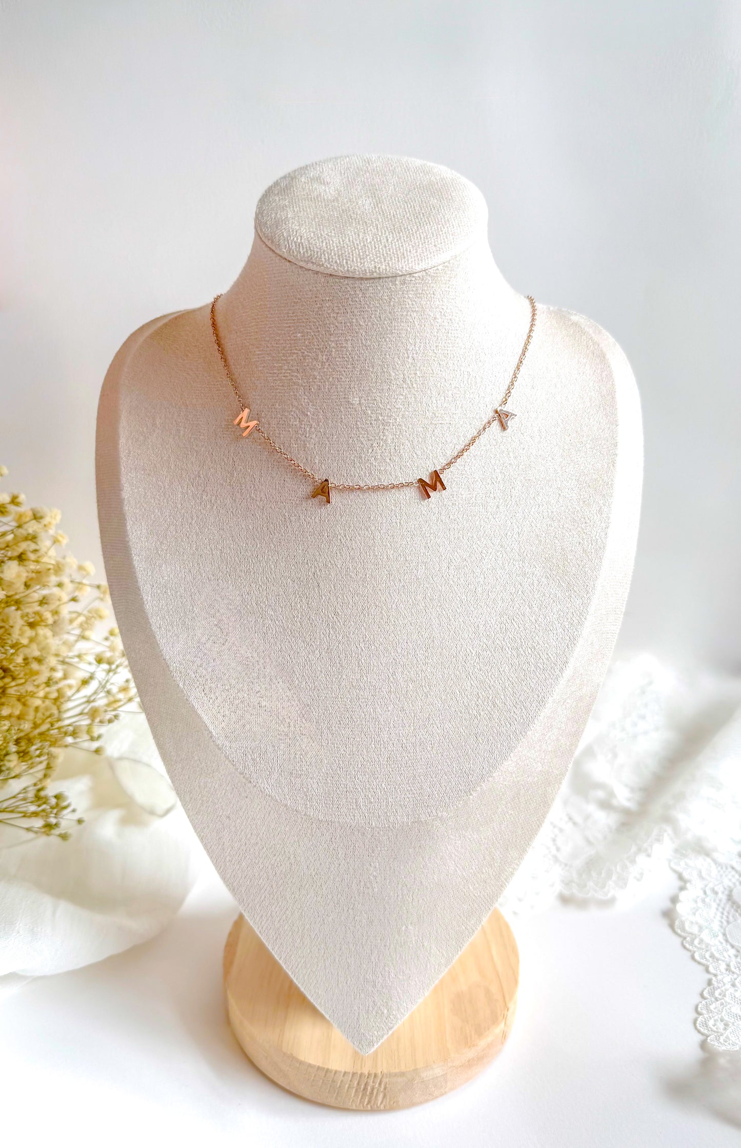 The Rose Gold Mama Necklace