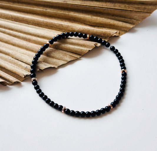 Energy protection Onyx Anklet