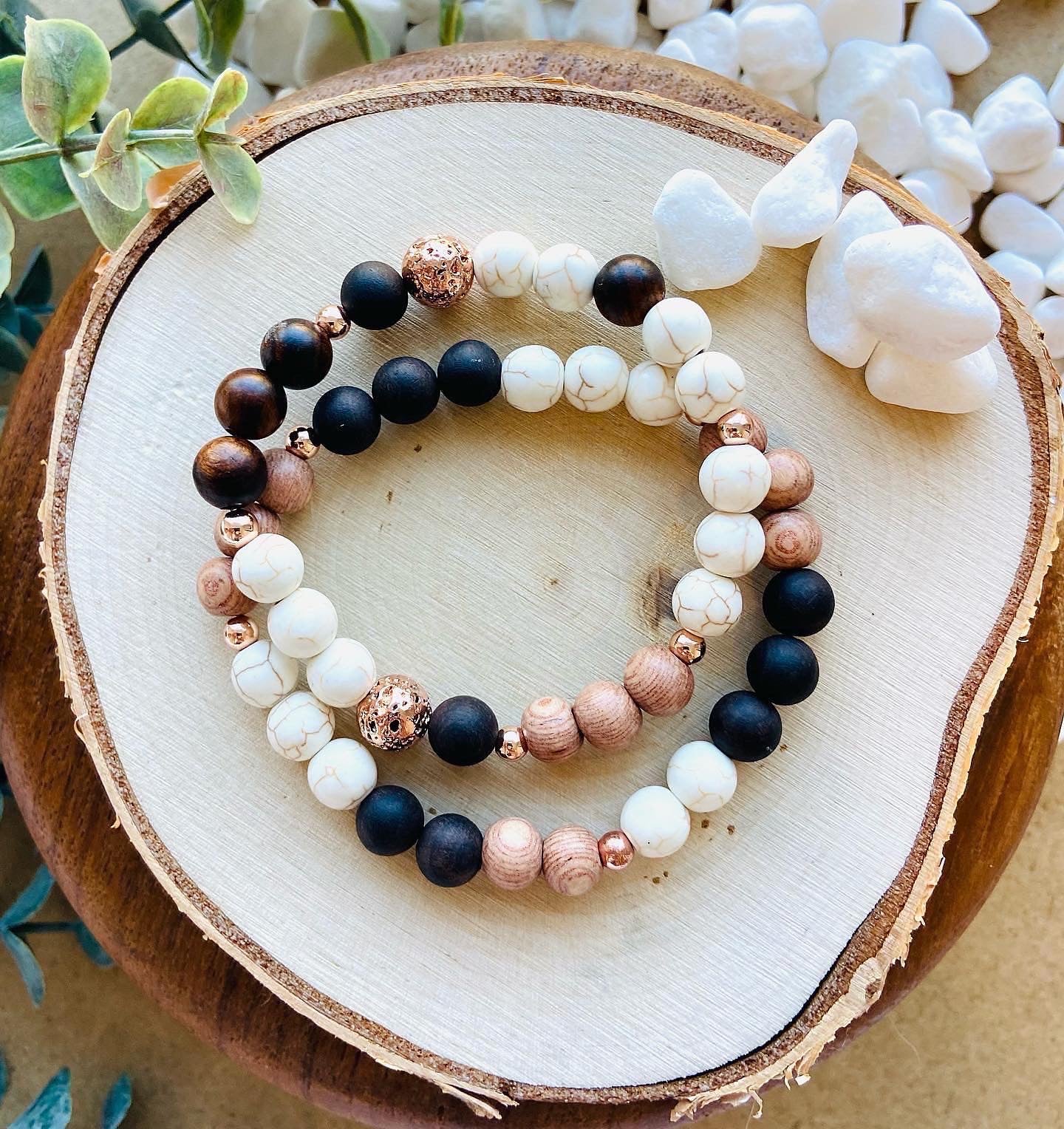 Wood bracelets