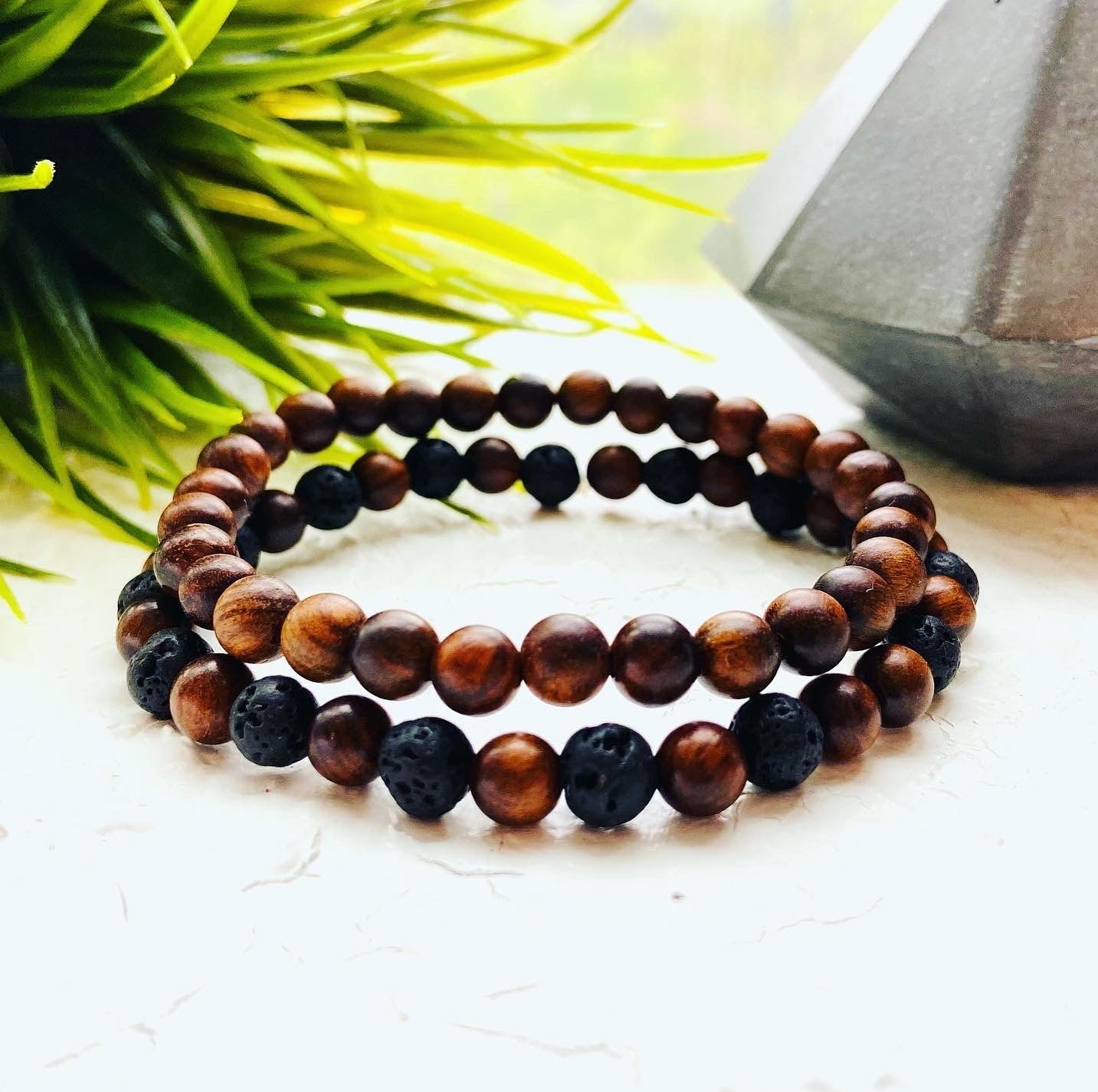 Mens wood bracelets