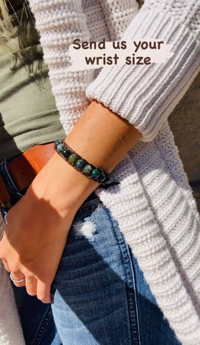 Create your own Leather Wrap Bracelet