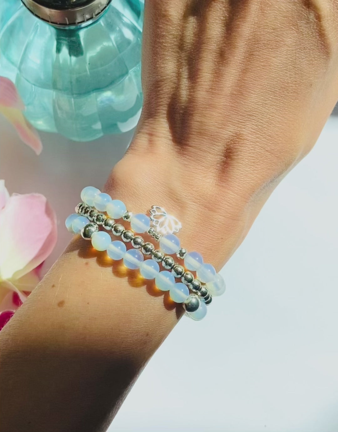 opalite gemstone healing bracelets