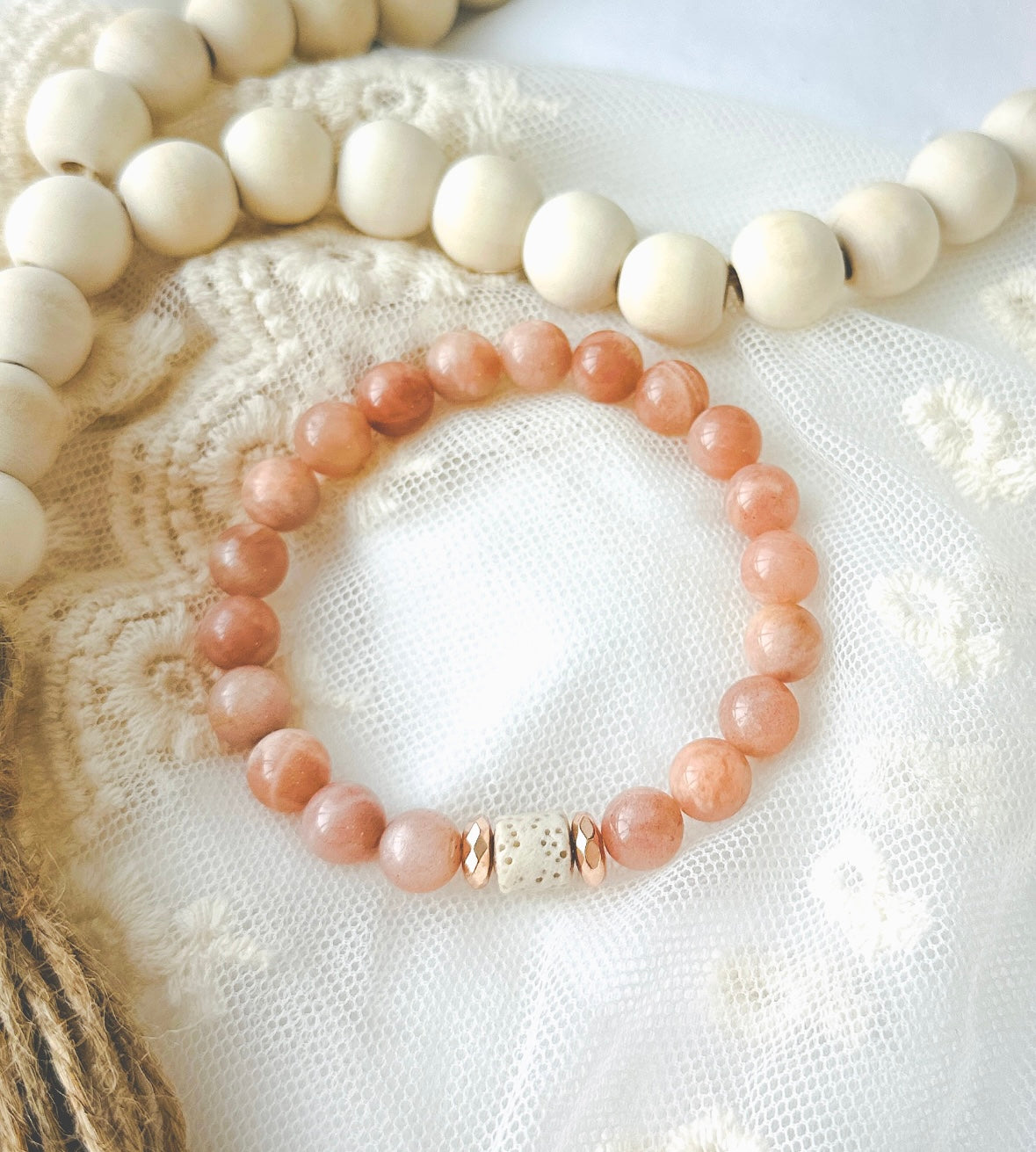 Peach Serenity Bracelet