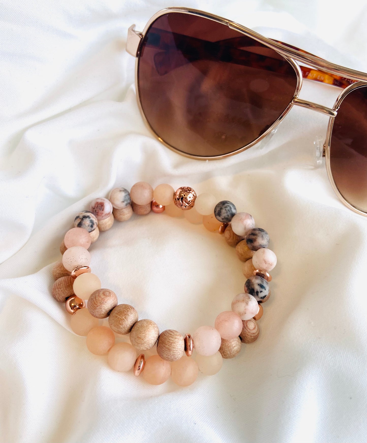 sunstone gemstone healing bracelets