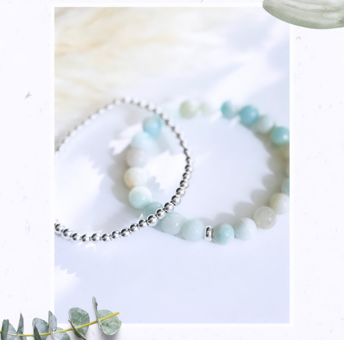 Amazonite gemstone bracelet