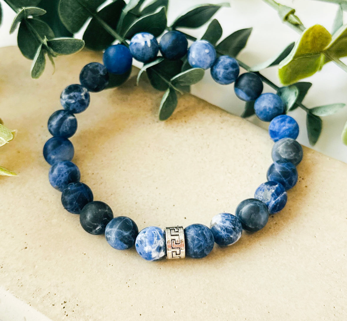 Mens deals sodalite bracelet