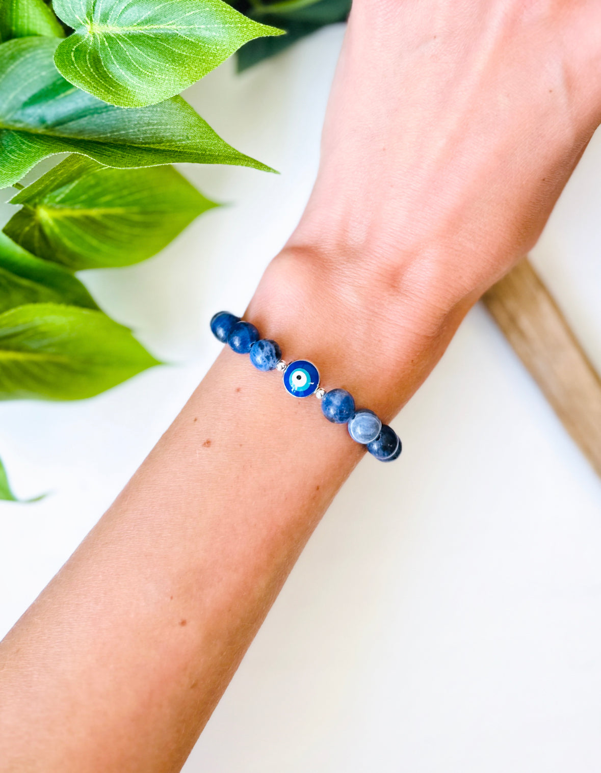 Evil Eye + Anxiety Relief Bracelet